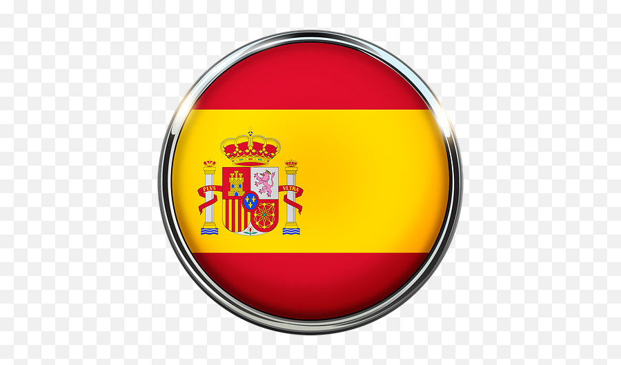 E - Learning U2013 Plge Bandera De España En Circulo Emoji,Spanish Emotions Tprs