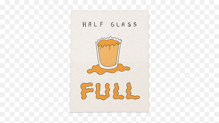 Half Glass Card Art Hippie Quotes Sketch Book - Food Emoji,Vent Emotions Positivity