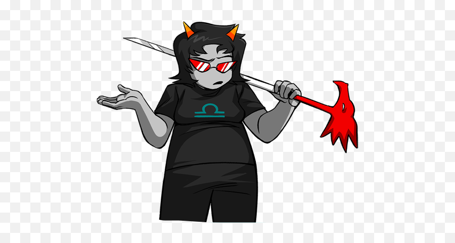 Largest Collection Of Free - Toedit Stickers On Picsart Terezi Pesterquest Edit Emoji,Terezi Eyebrows Emoticon