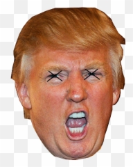 Screaming Face Png U0026 Free Screaming Facepng Transparent - Trump Head Transparent Background Emoji,Scream Face Emoji