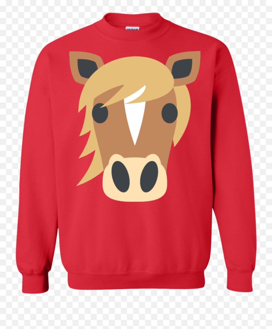 Horse Face Emoji Sweatshirt U2013 Wind Vandy - Purge The Heretic Shirt,Red Giraffe Emoji