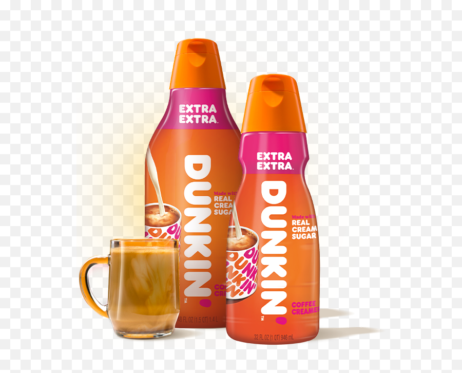 Dunkin Extra Extra Creamer - Dunkin Creamer Emoji,Dunkin Donuts Pumpkin Coffee Emoticons