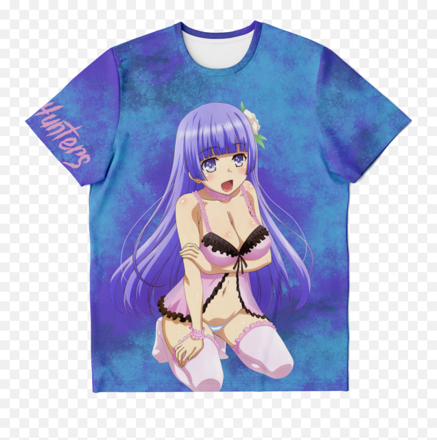 T - Shirts U2013 Ecchi Hunters No Straight Roads Shirt Emoji,Aheago Emoticon