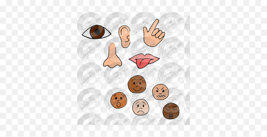 Great Body Parts Feelings Clipart - Happy Emoji,Different Parts Of Body Refer To Different Emotions