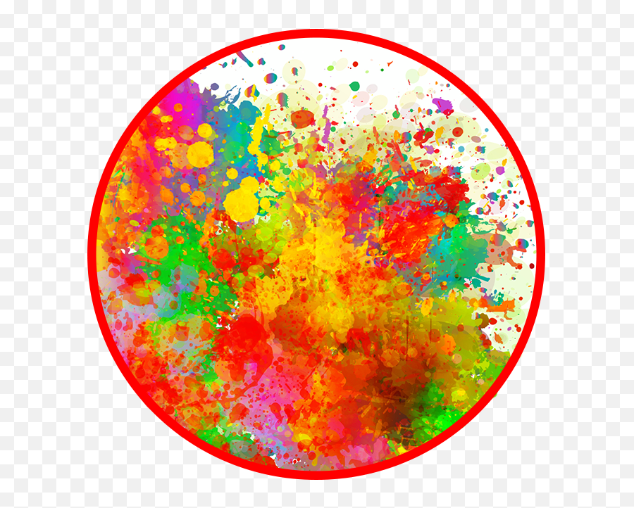 Activities - Abstract Color Splash Background Emoji,Pudgy Emoticon