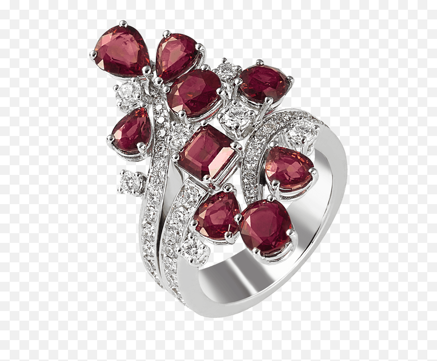 Red Bud Ring - Lunati Jewels Emoji,Emotions Of Ruby