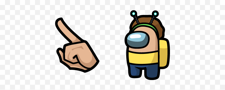 Among Us Morty Smith Character Cursor U2013 Custom Cursor Emoji,Rick And Morty Emojis Png