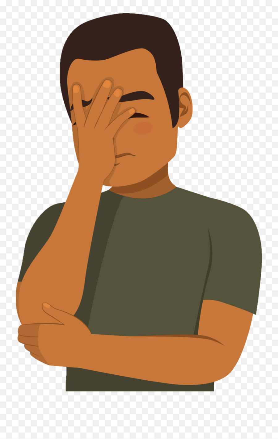 Nyscp Emoji,Head Palm Emoticon Nyscp Emoji,Head Palm Emoticon