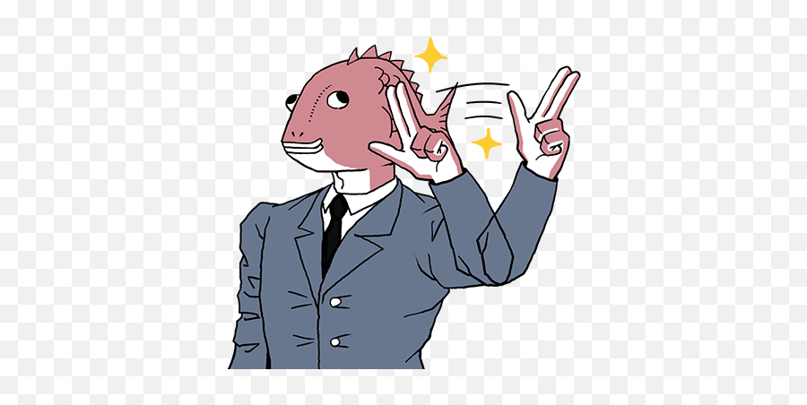Business Fish Sticker By Quan Inc Emoji,Facebook Fishing Emojis