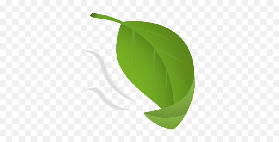 Leaf Fluttering In Wind Icon - Fresh Emoji,Leaf Emoji