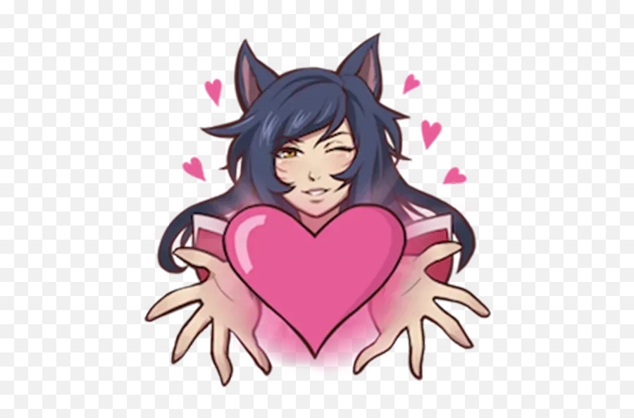 League Of Legends Sticker Pack - Stickers Cloud Emoji,Ahri Emoticons