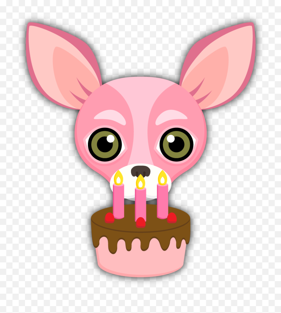 Download Pink Valentineu0027s Chihuahua Emoji Stickers On The,Valintine Emoji