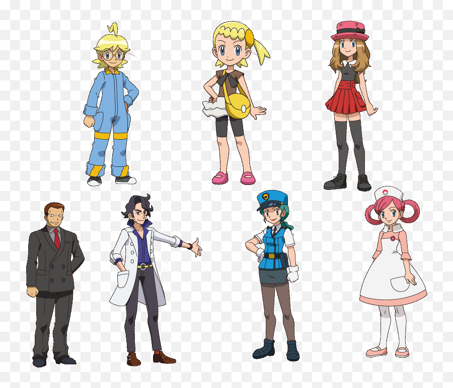 Noticed Some Familiar Faces In The New X And Y Anime Trailer Emoji,Where Does Emotion Play In Pokemon X And Y