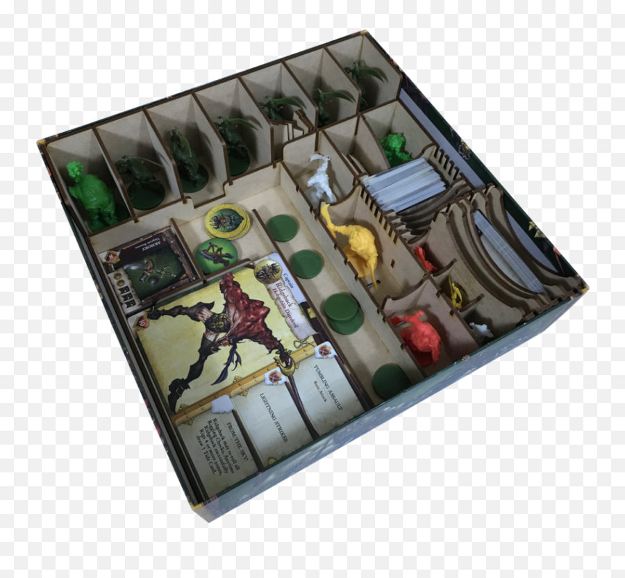 Rb - 004 Hammers Of Ragnarok Storage Organizer Insert From Go7 Emoji,Alarm And Lightning Strike And Date Emoji