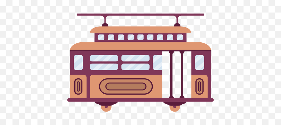 Trolley Graphics To Download Emoji,Trolley Bus Emoji