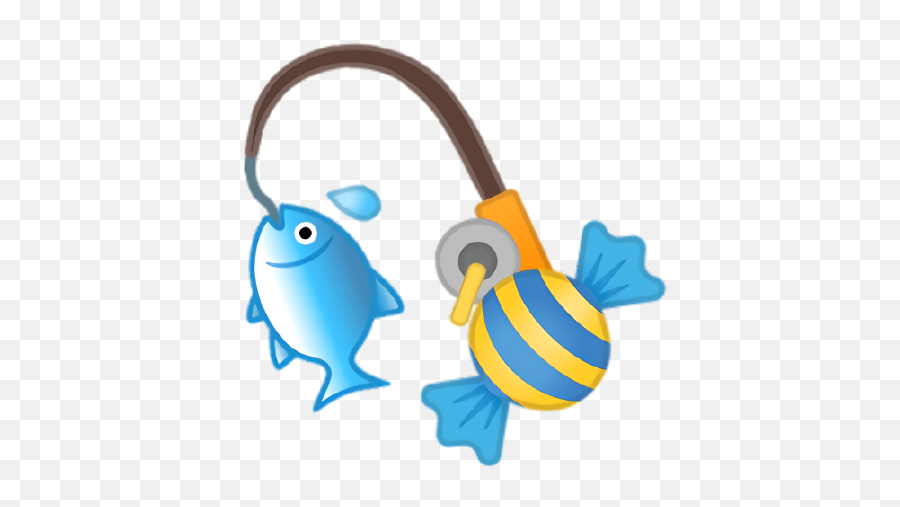 Menci - Giters Emoji,Fish On Fishing Pole Emoji