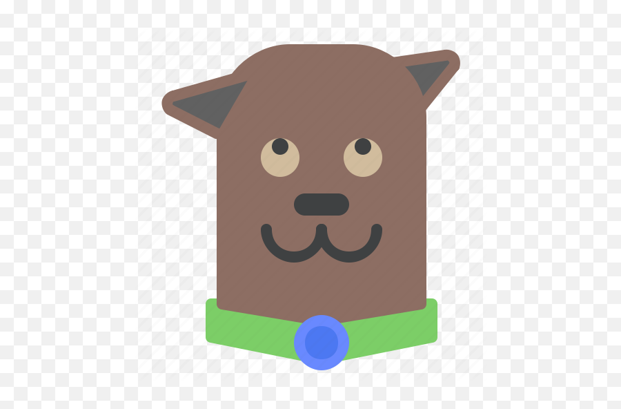 Dog Friend Happy Leash Zoo Icon - Download On Iconfinder Happy Emoji,Mouthless Emoji