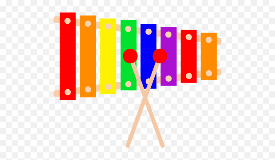Colorful Xylophone Musical Instrument - Xylophone Clipart Emoji,Xylophone Emoji