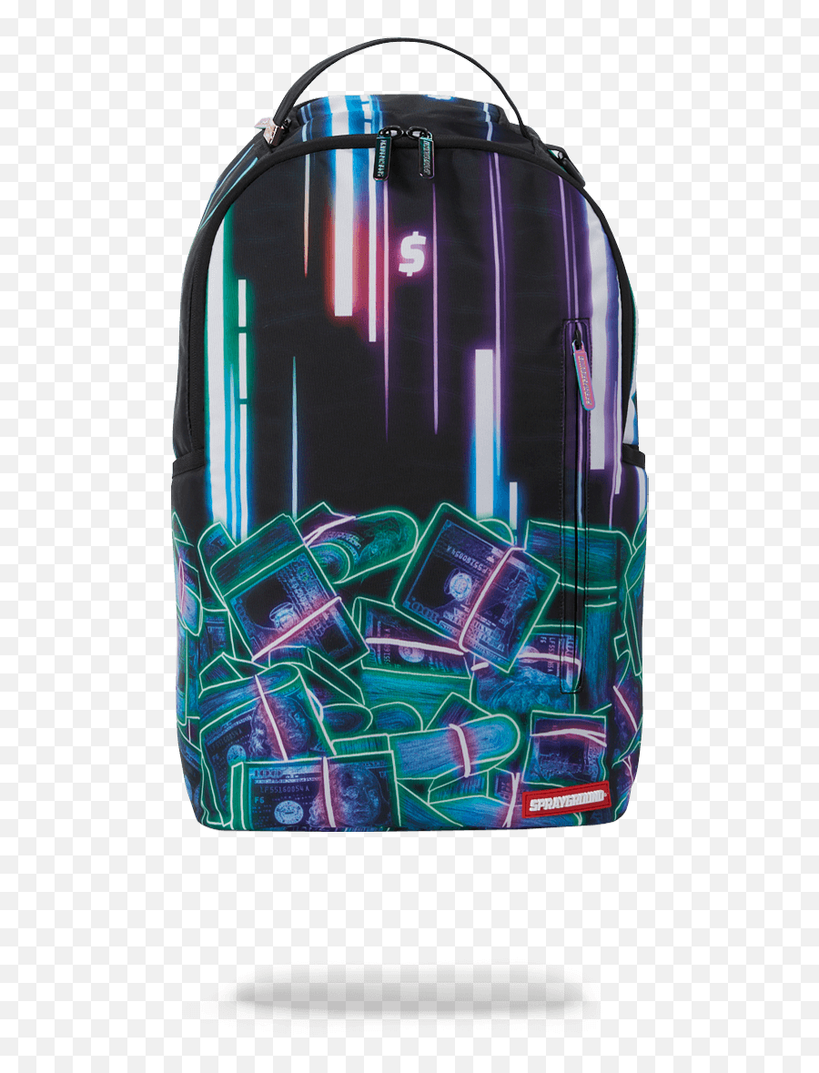 Neon Money Backpack - Sprayground Neon Money Backpack Emoji,Emoji Backpack