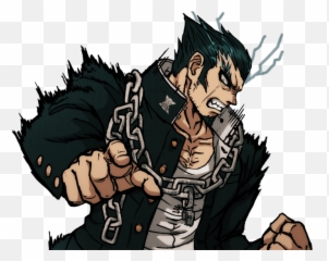 Game 77 Daily Life 2 Danganronpa Gaming - Danganronpa 2 Sprites Nekomaru Emoji,Guess The Emoji Man Fist Fist Man
