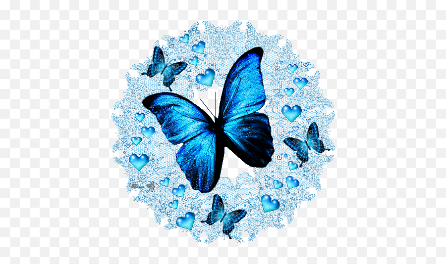 Animated Gif For Avid And Pinnacle Studio - Blue Thank You Butterfly Emoji,Facepalm Emoticon Gif
