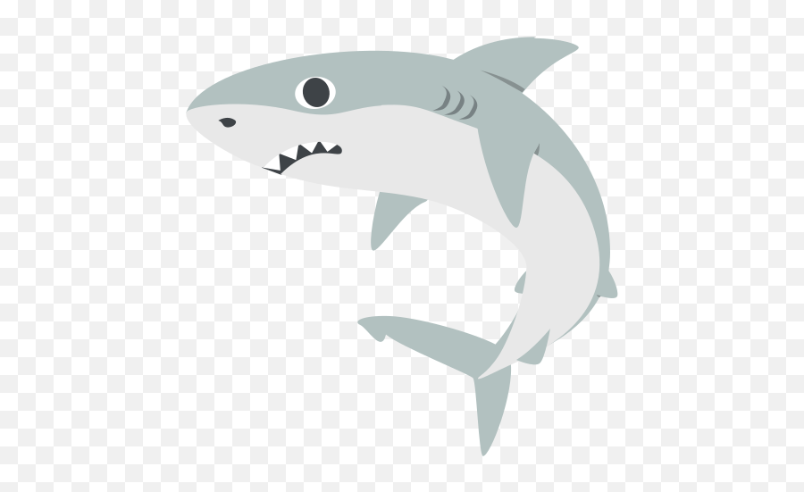 Shark Emoji High Definition Big Picture And Unicode - Great White Shark,Tiger Emoji