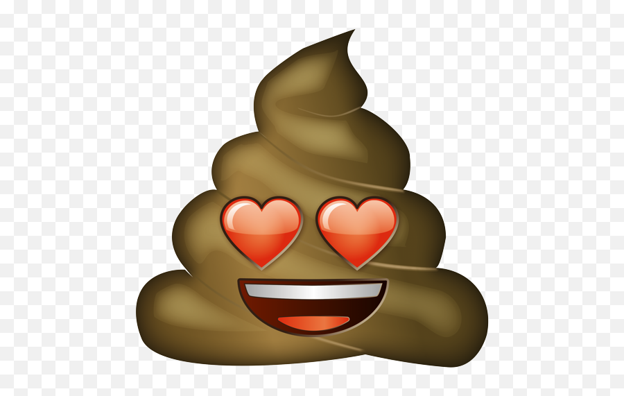 Smiling Poo With Heart - Love Rainbow Heart Emoji,The Meaning Of Emoji Icons