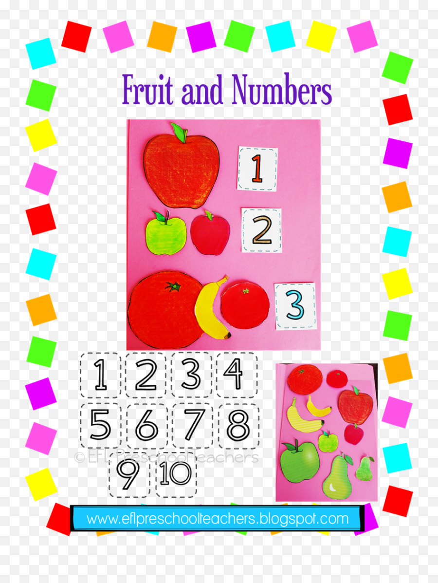 Eslefl Preschool Teachers January 2016 - Girly Emoji,Fruit Emotions Book