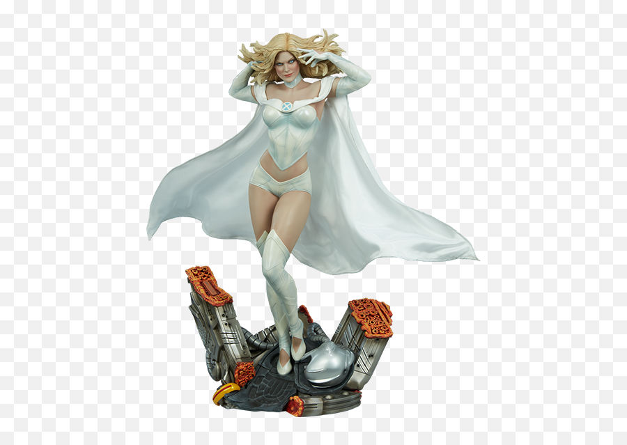 Marvel Emma Frost Premium - Emma Frost Sideshow Emoji,Emma Frost I Have No Emotion