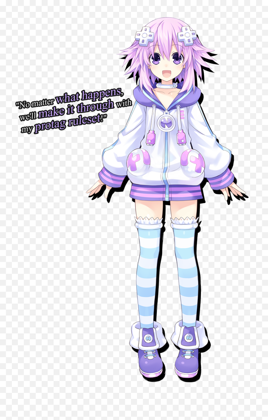 Hyperdimension Neptunia - Angry Nep Emoji,Neptune Hyperdimension Emotion