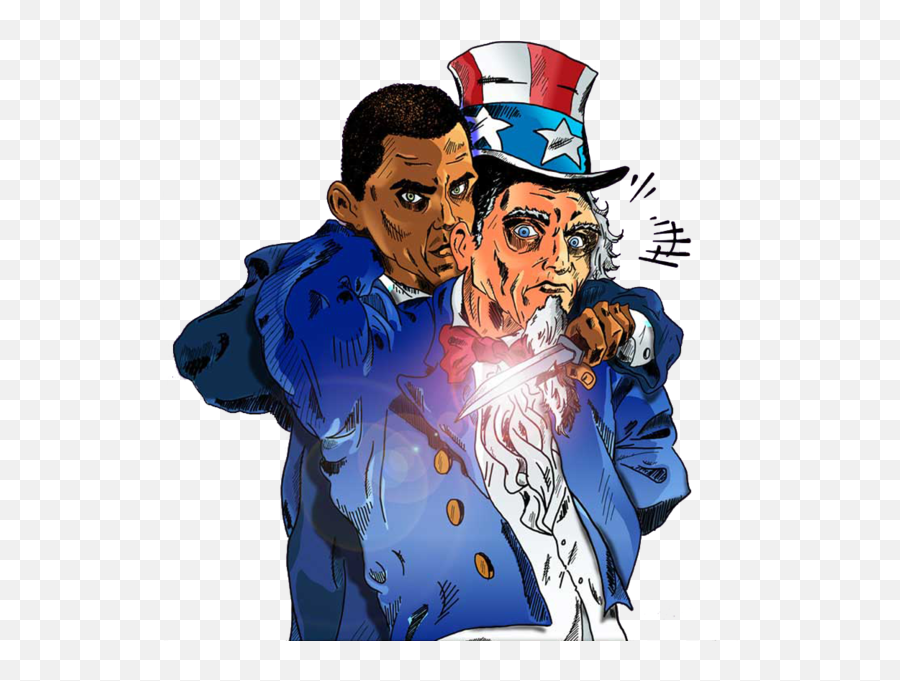 Obama And Uncle Sam - Uncle Sam Obama Emoji,Uncle Sam Emojis For Android