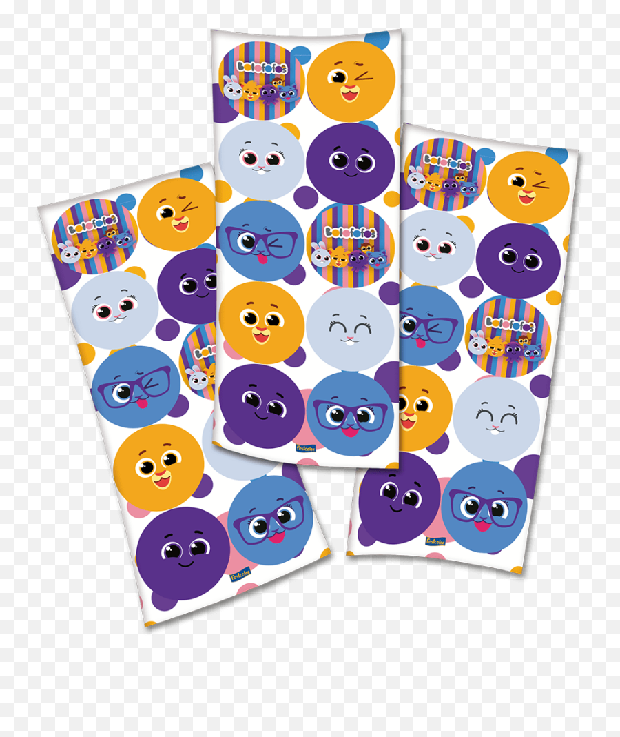 Adesivo Redondo C30 Bolofofo - Festcolor Adesivo Do Bolo Fofo Emoji,Emoticon Com Óculos E Coração