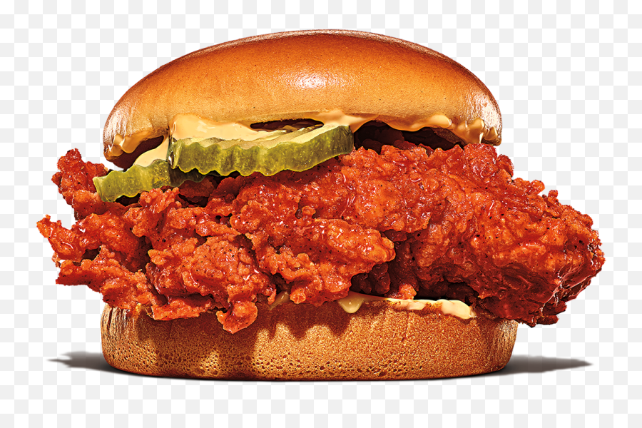 Burger King Spicy Chking Sandwich - Burger King Chicken Sandwich Emoji,Wendy's Spicy Sandwich Emoji