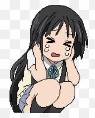 Image - K On Mio Transparent Gif Emoji,Animefacial Emotion Gif