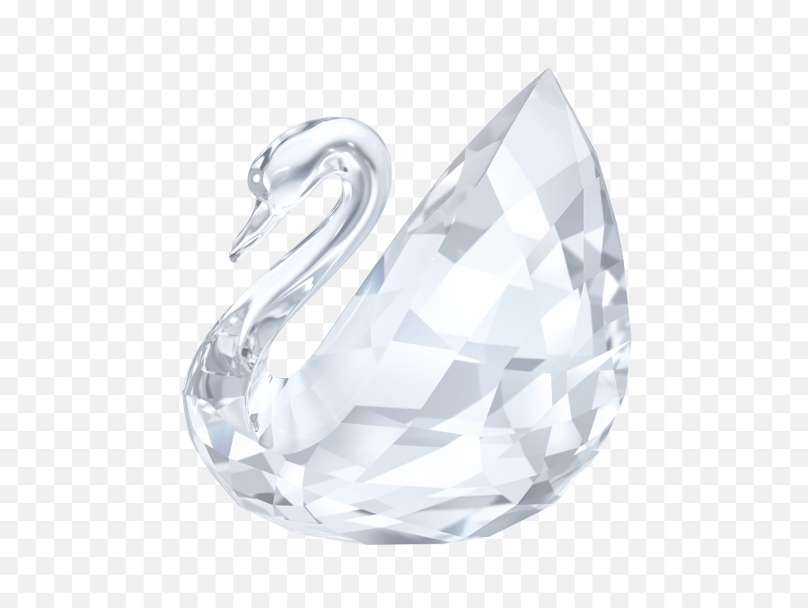 Swarovski Collections Small Swan Figurine Signed By The Designer - Swarovski Crystal Swan Emoji,Swarovski Happy Emoticon Bracelet Sale