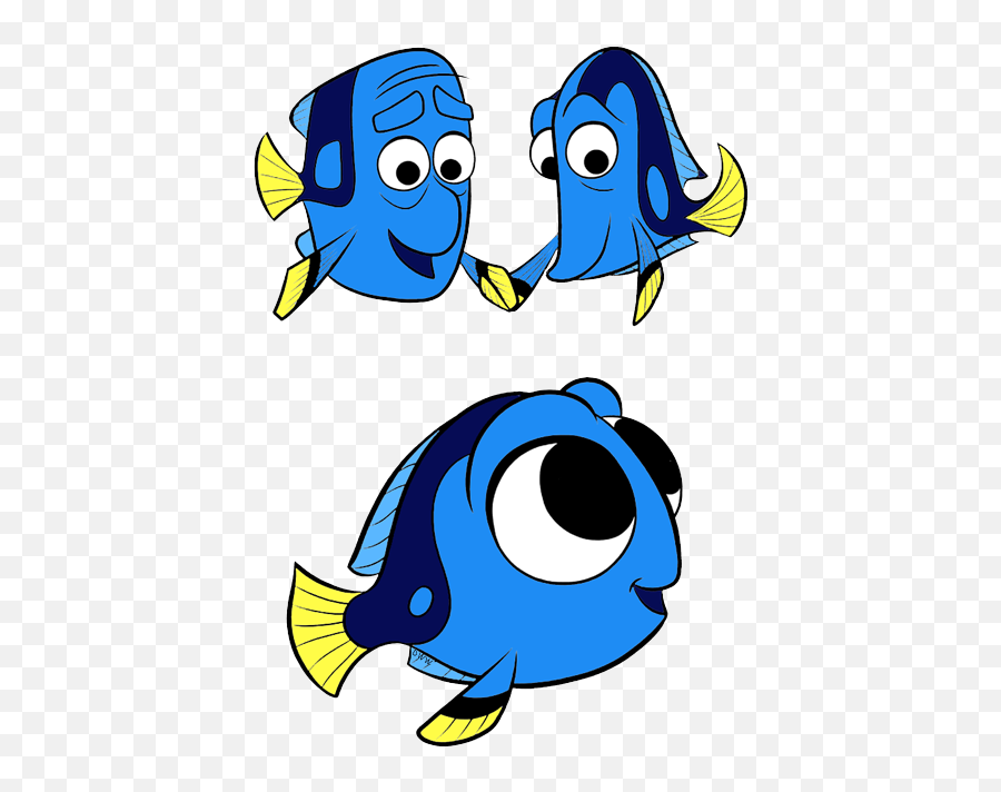 Finding Dory Clip Art 2 - Finding Nemo Math Worksheets Emoji,Dory Finding Nemo Emoticon