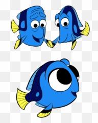 Finding Dory Clip Art 2 - Finding Nemo Math Worksheets Emoji,Dory Finding Nemo Emoticon