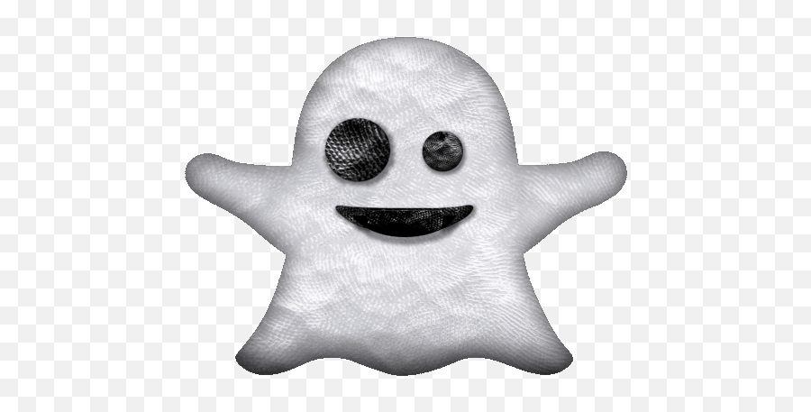 Ghost Horror Sticker - Creepy Horror Gif Transparent Emoji,Emoticons Black And White Scared