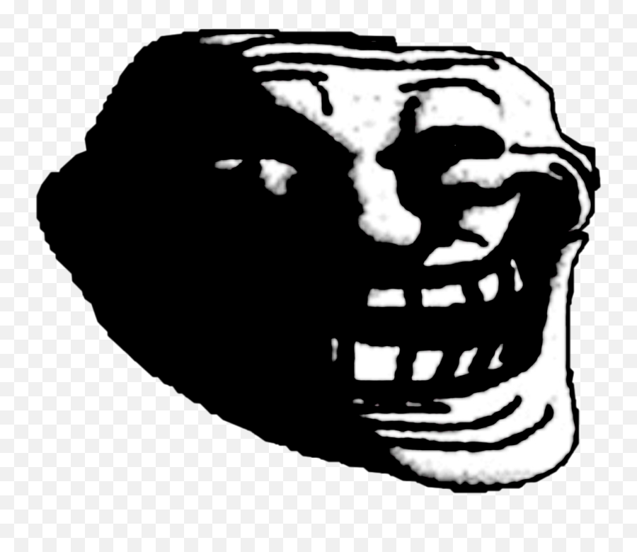 Trollge Trollge Face Sticker - Scary Emoji,Tornado Emoji Android