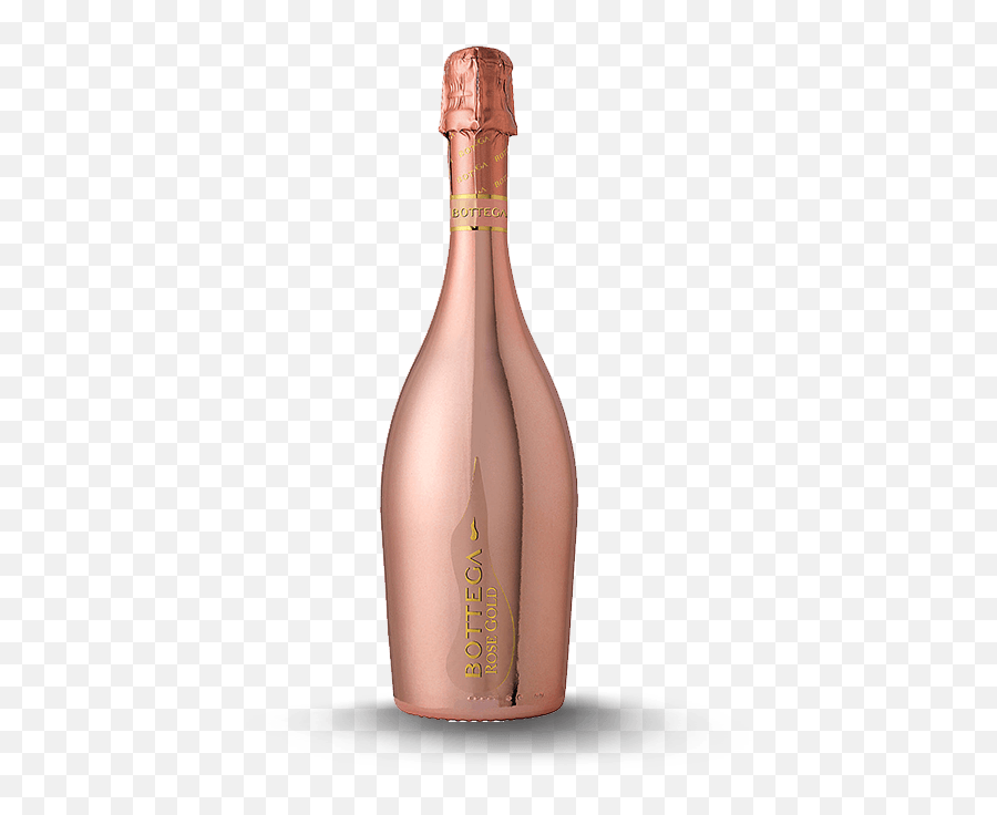 Rosegold Champagne Bottle Sticker - Barware Emoji,Champagne Bottle Emoji