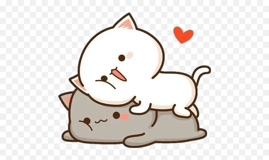 Gatitos Enamorados Emoji,Dibujos Kawaii De Emojis