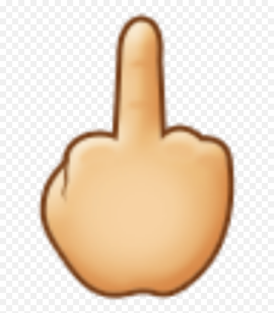Middlefinger Middlefingeremoji Emoji - Samsung Galaxy Middle Finger Emoji,Lipstick Emoji On Snapchat