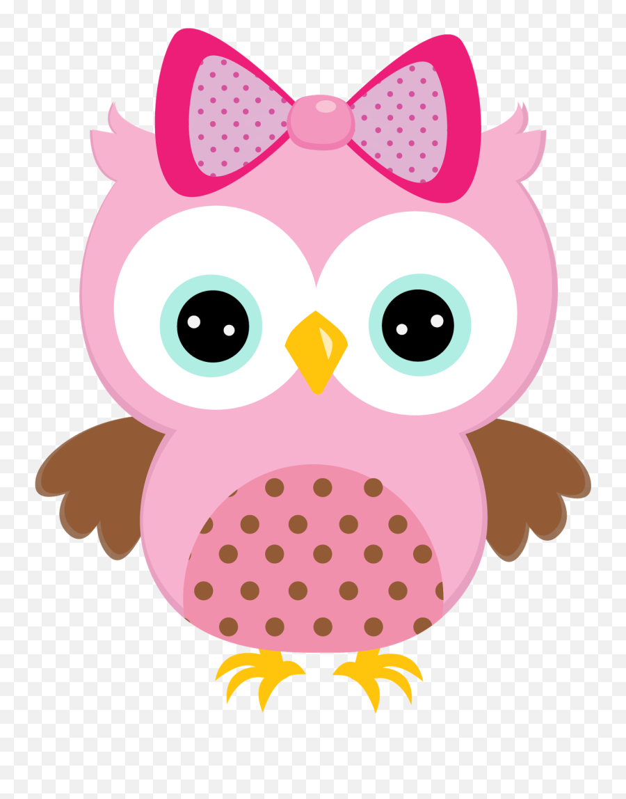 Baby Girl Owl Clipart - Clipart Suggest Emoji,Pink Girl Emoticon Wechat