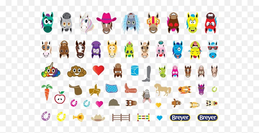 Celebration Emoji Png - Decorate Emoji Horse Breyer Breyer Emoji Horse,Celebration Emoji