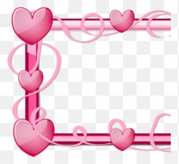 Pink Hearts Frame Svg Vector Pink Hearts Frame Clip Art Emoji,Heart Frame Made Of Heart Emojis