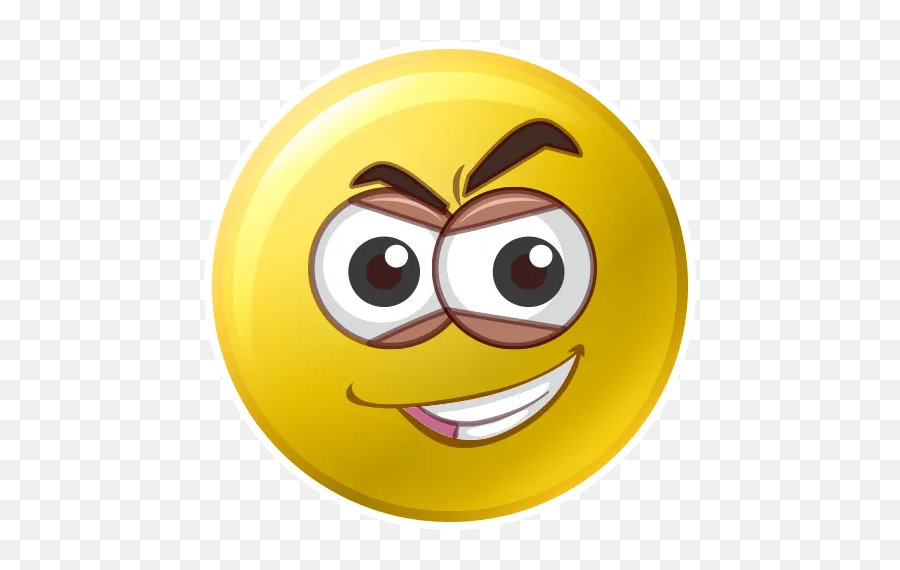 Crazy Smiley By You - Sticker Maker For Whatsapp Emoji,Flushed Emoji Meme