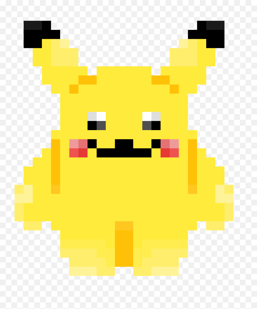 Pixilart - Fat Pikachu By Moonshallow Emoji,Fat Emoji