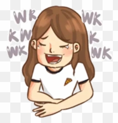 Cute Girl Sticker Pack - Stickers Cloud Emoji,Cutest Girl Emojis