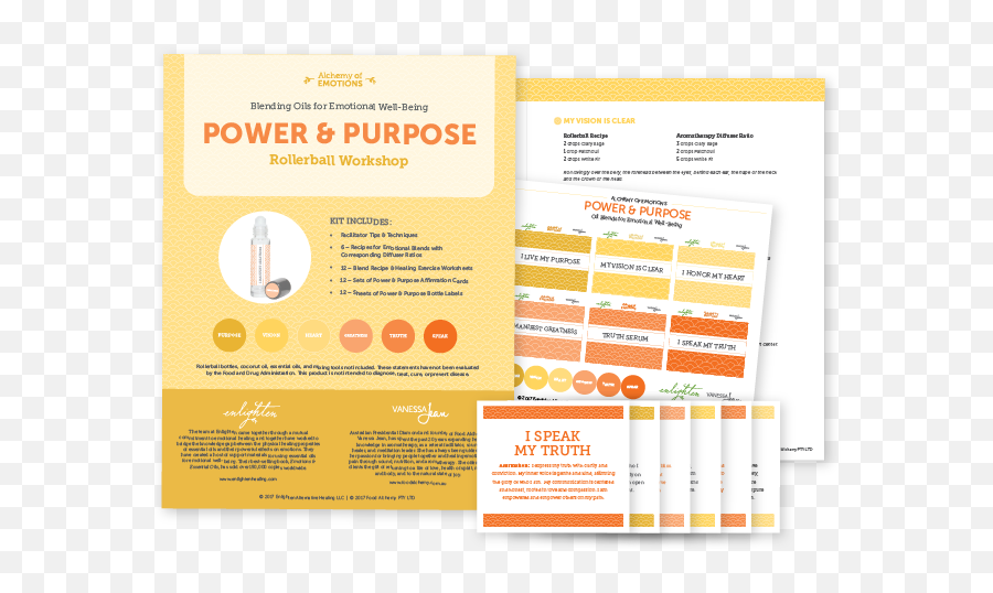 Power U0026 Purpose Rollerball Workshop Emotional Wellness - Vertical Emoji,Label Emotions