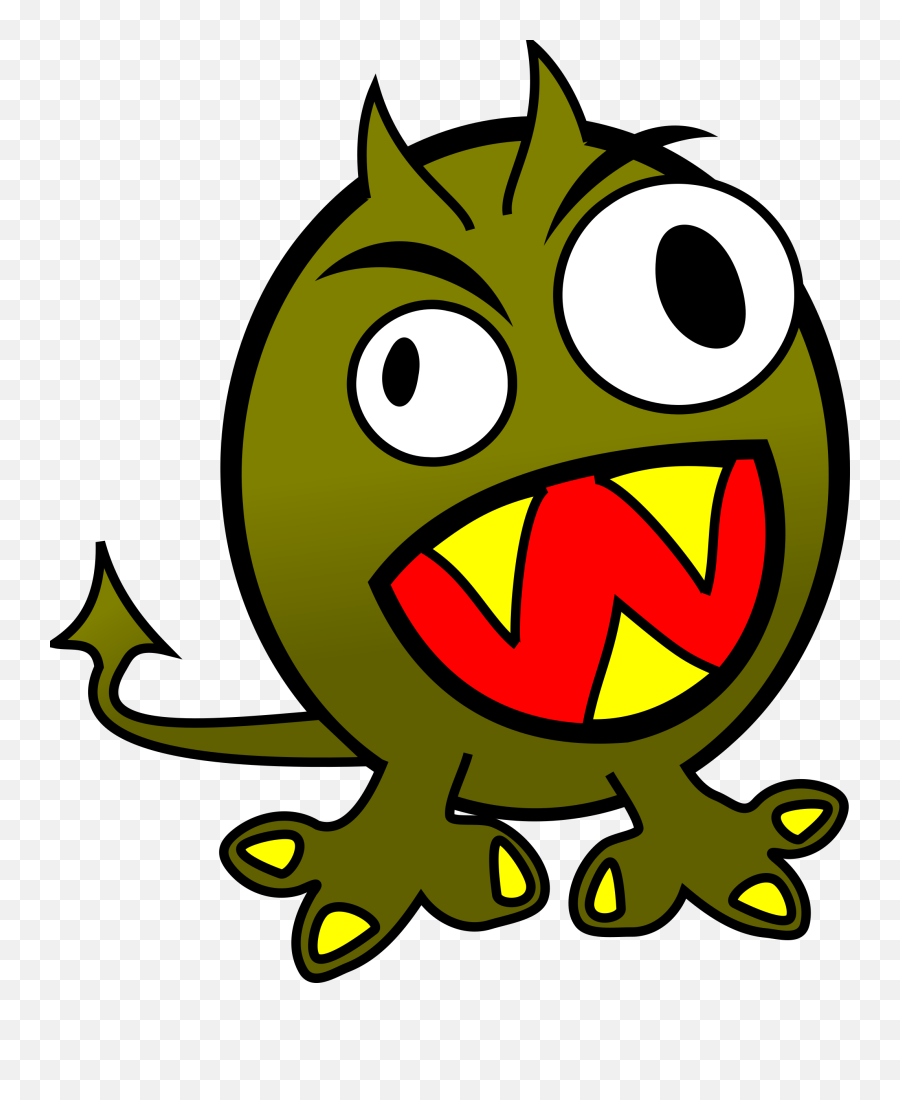 Hungry Clipart Smiley Hungry Smiley Transparent Free For - Monsters Clipart Angry Emoji,Growl Emoticon